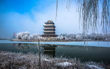 康寧湖雪景