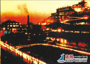 上世紀80年代的錦屏磷礦，夜間燈火通明