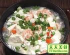 燉明蝦豆腐