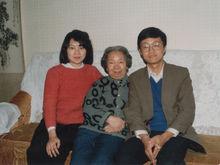 1987年謝希德和謝沖耿建美夫婦