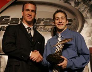 2005年榮獲佳得樂年度最佳男子運動員