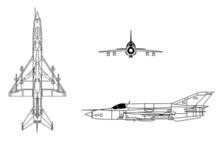 米格21三視圖