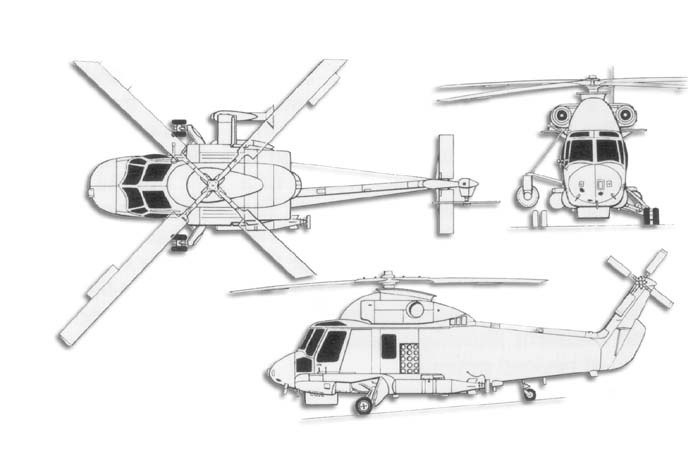 SH-2“海妖”反潛直升機