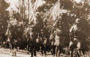 （圖）英帕爾作戰中的印度國民軍