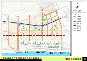 安徽宿松臨江產業園起步區控制性詳細規劃圖