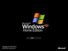 Windows XP SP1家庭版開機
