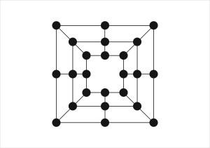 電腦製作的龍棋布局