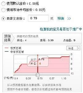 卡位[天貓直通車關鍵字術語]