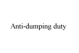 Anti-dumping duty