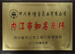 2008年九月內江市知名商標