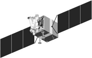 民用高解析度立體測繪衛星——資源三號衛星模型