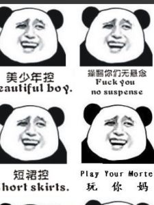 金館長熊貓表情