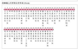 廣州公交花84路