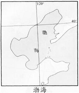 渤海 地理位置