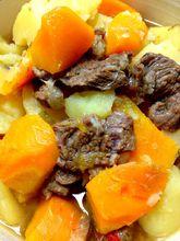 高壓鍋土豆燉牛肉
