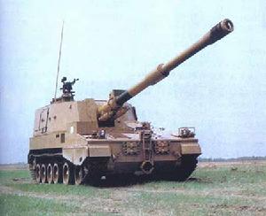 PLZ45式155MM自行加榴炮