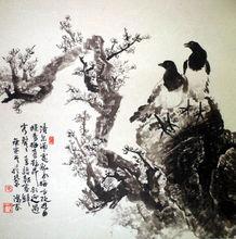 徐鴻春花鳥畫作品