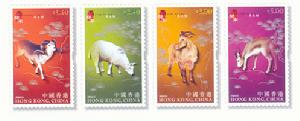 （圖）奎未年（羊年）紀念郵票