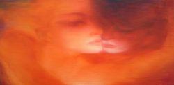 天使之吻 70x180cm布面油畫 2014年