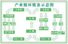 產業循環鏈條示意圖