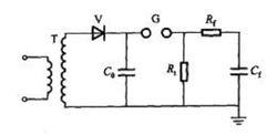 衝擊電壓發生器原理電路圖