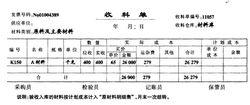 收料憑證匯總表