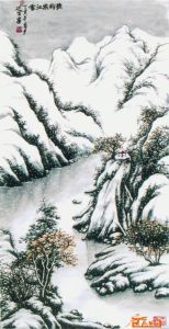 獨釣寒江雪