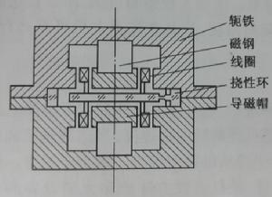 圖1-1 石英撓性加速度計結構