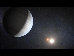 NASA發現“雙太陽”星系