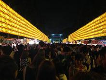 14年7月靖國神社夏日大祭奠遊人如織