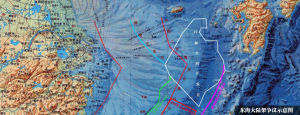 東海大陸架爭議示意圖