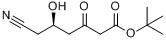 (5R)-6-氰基-5-羥基-3-氧代己酸叔丁基酯