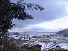 西滸村雪景