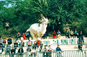 （圖）安丘青雲山民俗遊樂園