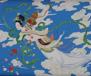 玉樹文成公主廟壁畫