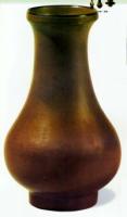 南宋紫褐色漆瓶
