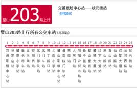 璧山公交203路