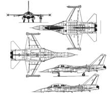 IDF戰鬥機三視圖