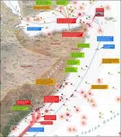 索馬里海盜活躍區域圖