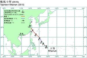 Severe Typhoon Khanun