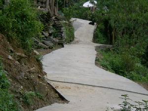 老汪山村進村道路