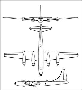 B-50 三面圖