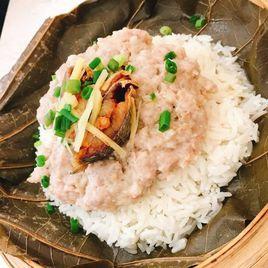 雞丁鹹魚飯