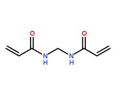 N,N'-亞甲基雙丙烯醯胺結構式