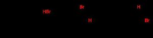 遵循馬氏規則的反應：丙烯與溴化氫