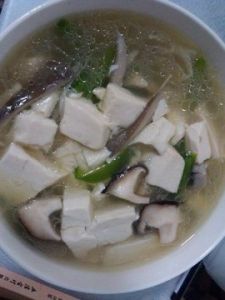 三菌豆腐湯