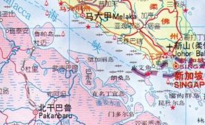 望加麗島在新加坡西面約193公里(120哩)處。