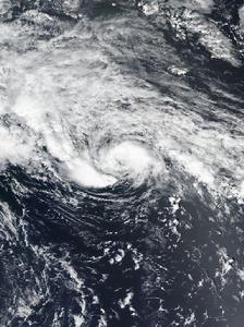 熱帶風暴阿琳 衛星雲圖