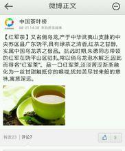 八一建軍節中國茶葉權威機構品評紅軍茶