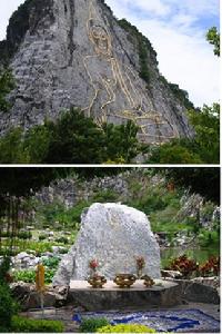 太后寺廟和舍利子塔